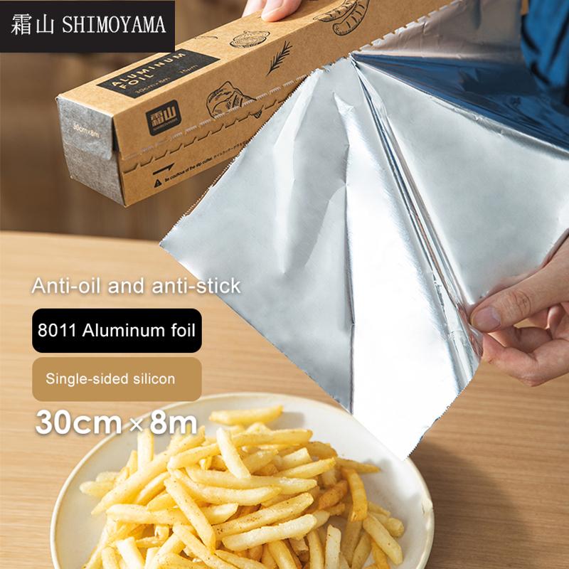 SHIMOYAMA 8 м кухонная оловянная фольга для приготовления пищи, бумажная упаковка, барбекю, выпечка, жареная курица, рулон алюминиевой фольги, пищевая маслостойкая духовка
SHIMOYAMA 8 м кухонная оловянная фольга для приготовления пищи, бумажная упаковка, барбекю, выпечка, жареная курица, рулон алюминиевой фольги, пищевая маслостойкая духовка