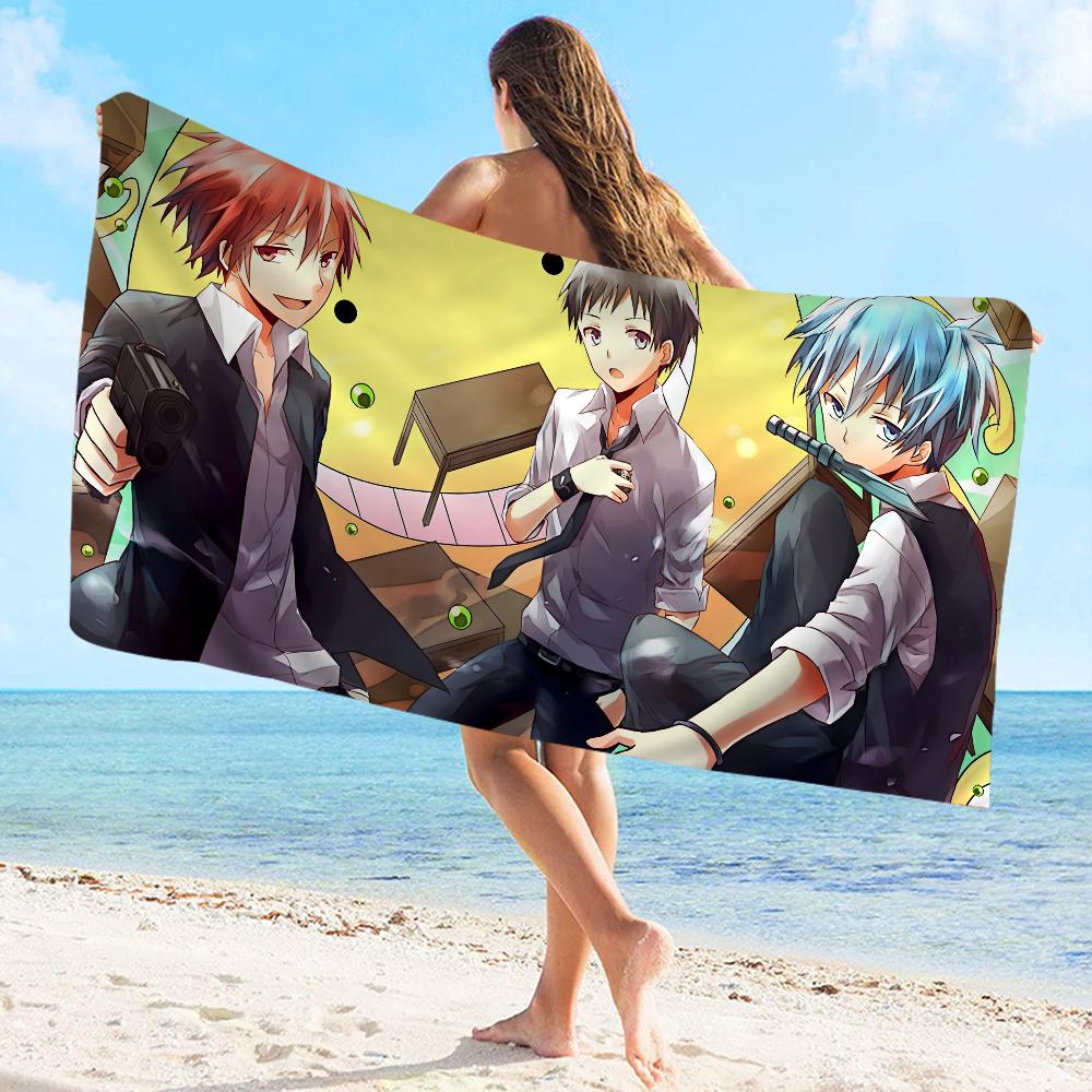 A-Assassination C-Classroom Bath Towel Microfiber Soft Water Absorbing Breathable For Girl Kids Decorative Cartoon Beach Towel W30*H60(CM)
A-Assassination C-Classroom Bath Towel Microfiber Soft Water Absorbing Breathable For Girl Kids Decorative Cartoon Beach Towel W30*H60(CM)