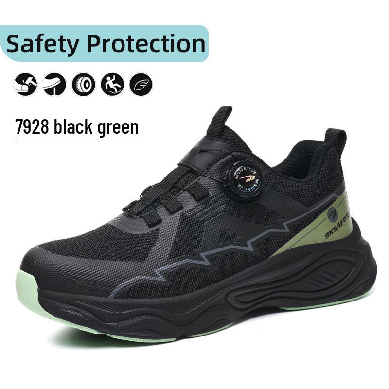 Men s Steel Toe Anti-Smash, Puncture-Resistant Safety Shoes for All Seasons with Elastic Button Style - Comfortable for Long Standing Sessions
Men s Steel Toe Anti-Smash, Puncture-Resistant Safety Shoes for All Seasons with Elastic Button Style - Comfortable for Long Standing Sessions