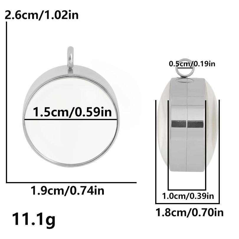 Silver/Gold Color Round Glass Living Memory Stainless Steel Locket Pendant Jewelry Making Supplies Twist Lockets Floating Charm
Silver/Gold Color Round Glass Living Memory Stainless Steel Locket Pendant Jewelry Making Supplies Twist Lockets Floating Charm