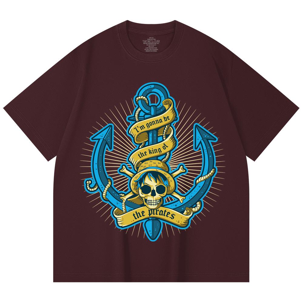 230 Gsm 100% Cotton One Piece V35 Luffy Kaido Logo Print Unisex Heavy Cotton T Shirt 2XL вина червоного кольору
230 Gsm 100% Cotton One Piece V35 Luffy Kaido Logo Print Unisex Heavy Cotton T Shirt 2XL вина червоного кольору