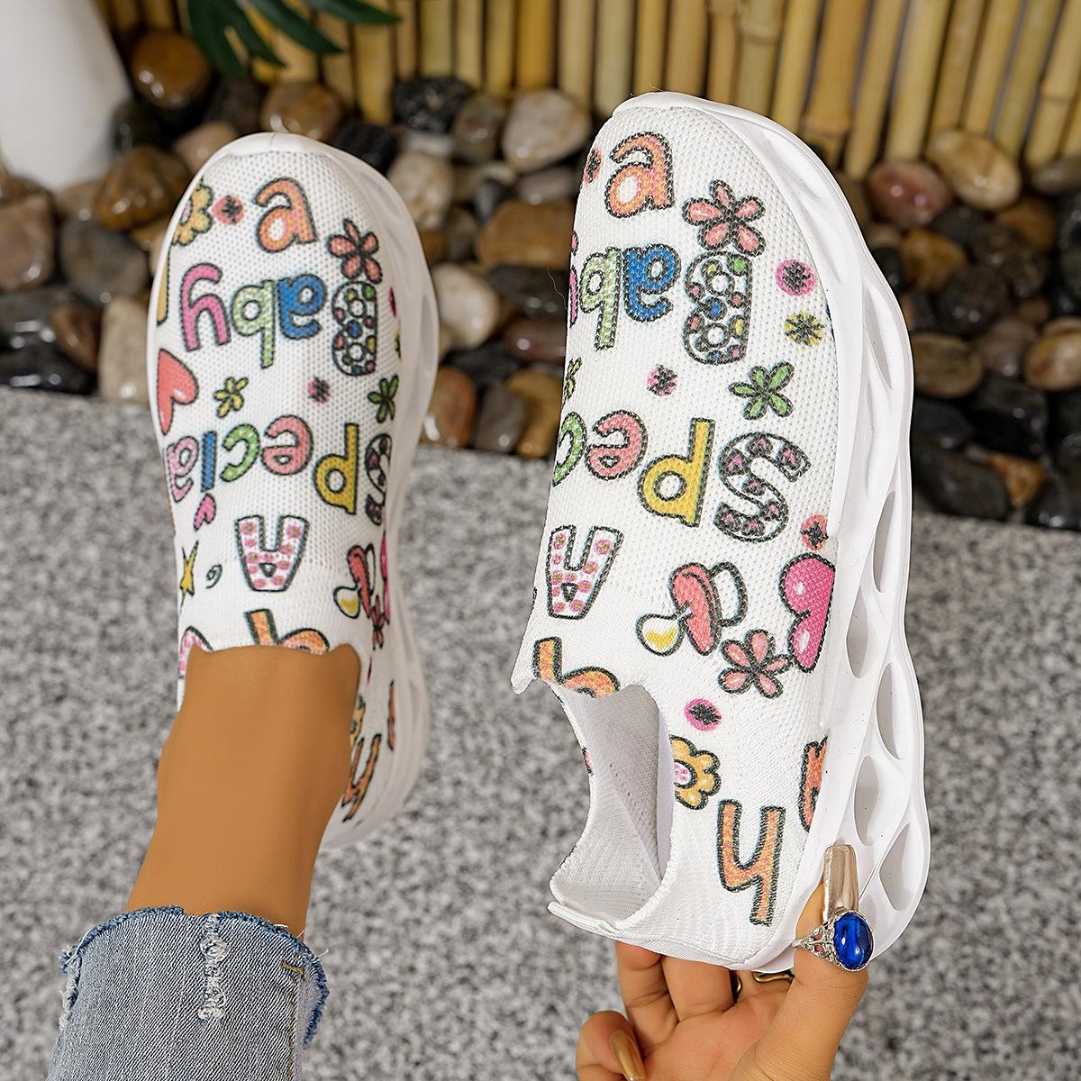 Flying woven shoes 2025 new thick baseplate shoes color matching low-top foreign trade large size fashion sports and leisure single shoes women 43
Flying woven shoes 2025 new thick baseplate shoes color matching low-top foreign trade large size fashion sports and leisure single shoes women 43