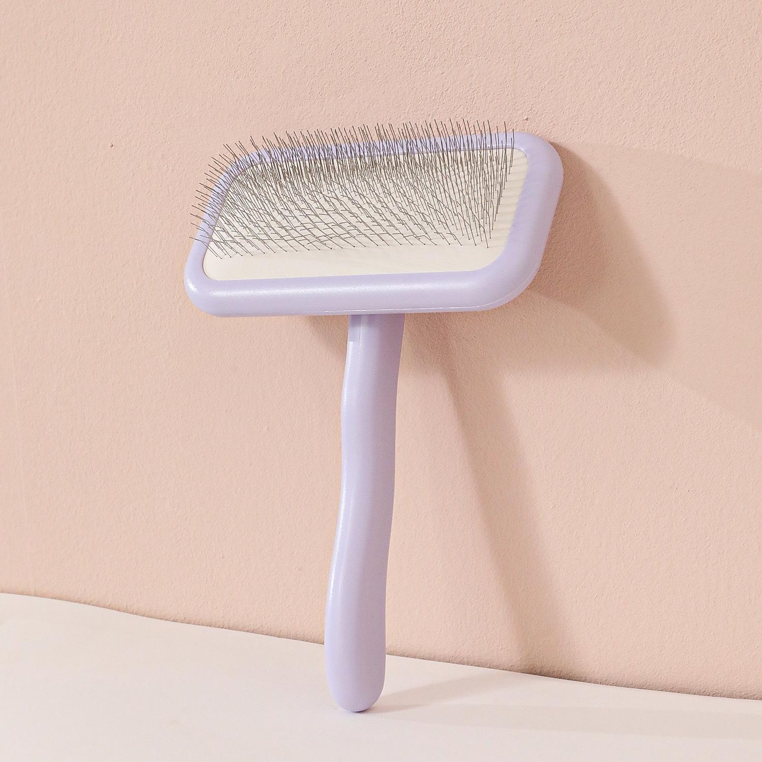 Hair removal comb, universal comb for dogs and cats, half-wrapped blister crank, square head hair pulling comb, self-cleaning comb Small
Hair removal comb, universal comb for dogs and cats, half-wrapped blister crank, square head hair pulling comb, self-cleaning comb Small