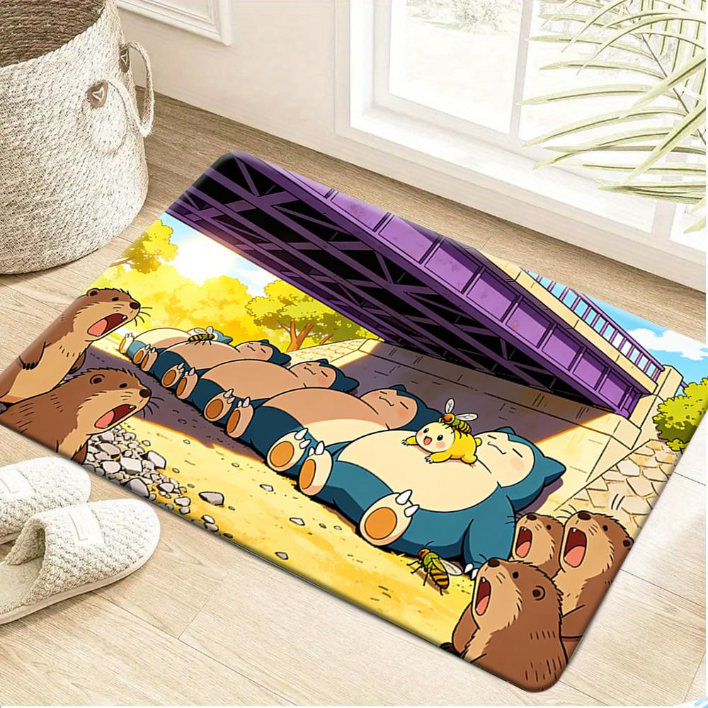 Pokemon Gengar in Purple Pokeball Forest Scene Print Non-Slip Doormat, Absorbent Floor Mat for Home Decor 40cm x 60cm
Pokemon Gengar in Purple Pokeball Forest Scene Print Non-Slip Doormat, Absorbent Floor Mat for Home Decor 40cm x 60cm