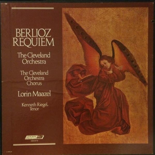 LP Record HECTOR BERLIOZ , THE CLEVELAND ORCH - Requiem OSA12115 London Records 1979 US Classical Used
LP Record HECTOR BERLIOZ , THE CLEVELAND ORCH - Requiem OSA12115 London Records 1979 US Classical Used