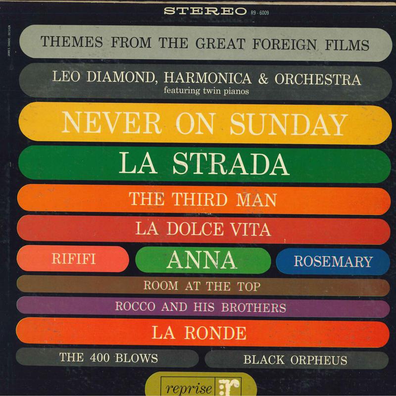 LP Record LEO DIAMOND - Themes From The Great Foreign Films R96009 REPRISE 1961 US Pop Used
LP Record LEO DIAMOND - Themes From The Great Foreign Films R96009 REPRISE 1961 US Pop Used