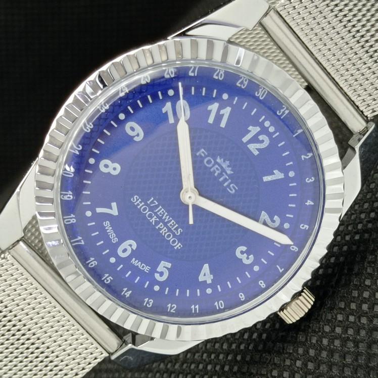 REFURBISHED FORTIS WINDING SWISS MENS WRIST BLUE DIAL WATCH 622c-a416805-2 lot622c-a416805
REFURBISHED FORTIS WINDING SWISS MENS WRIST BLUE DIAL WATCH 622c-a416805-2 lot622c-a416805