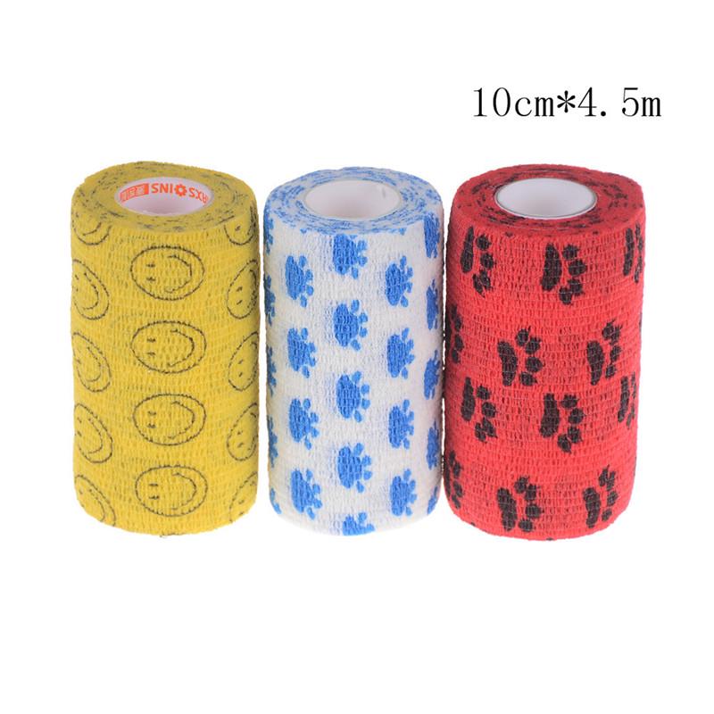 Waterproof Elastic Bandage Self Adhesive Breathable Tape Colorful Pet Bandage 10cm*4.5m
Waterproof Elastic Bandage Self Adhesive Breathable Tape Colorful Pet Bandage 10cm*4.5m