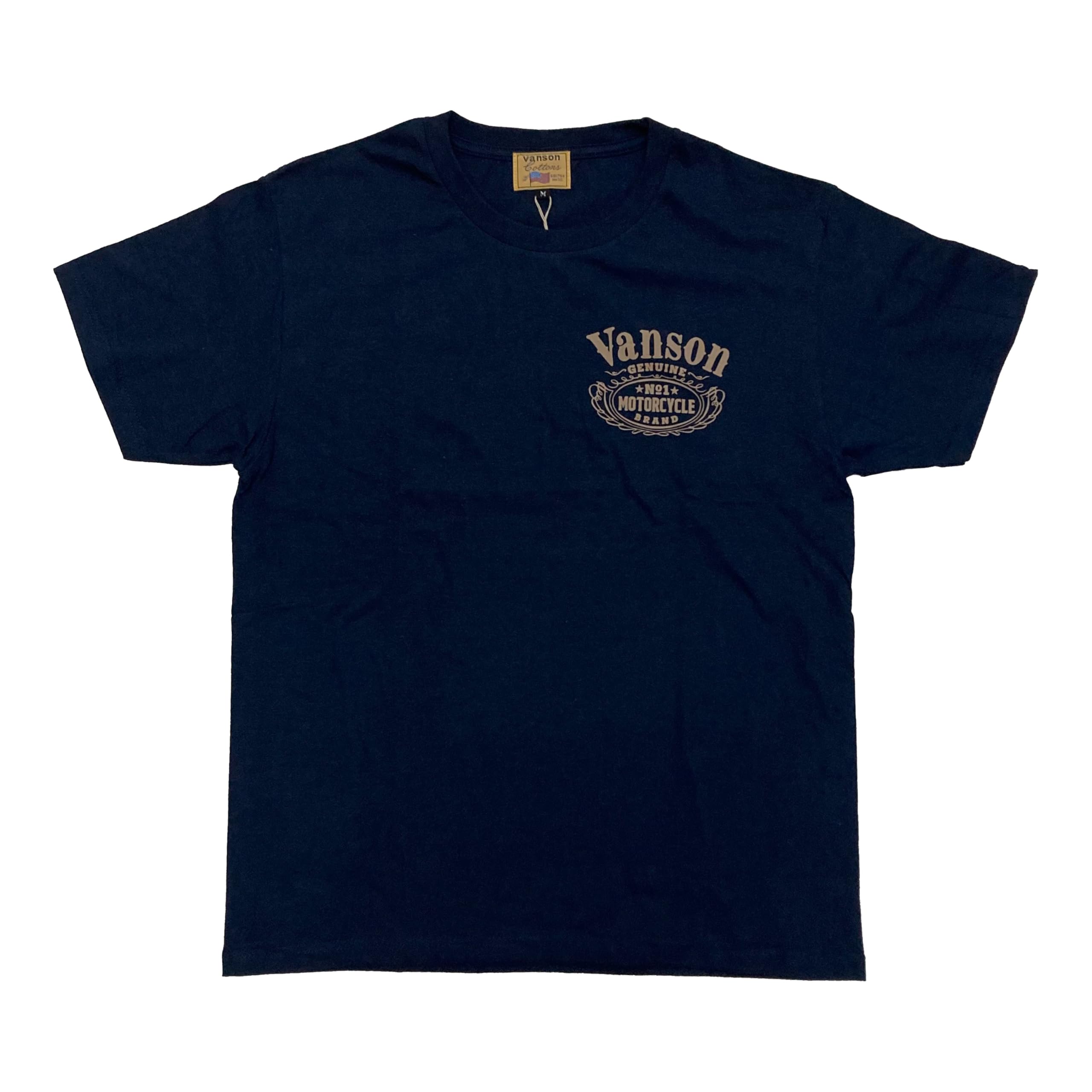 Vanson OVAL FB Print Short Sleeve T-Shirt -884V082- (JP, Alphabet, L, Navy)
Vanson OVAL FB Print Short Sleeve T-Shirt -884V082- (JP, Alphabet, L, Navy)