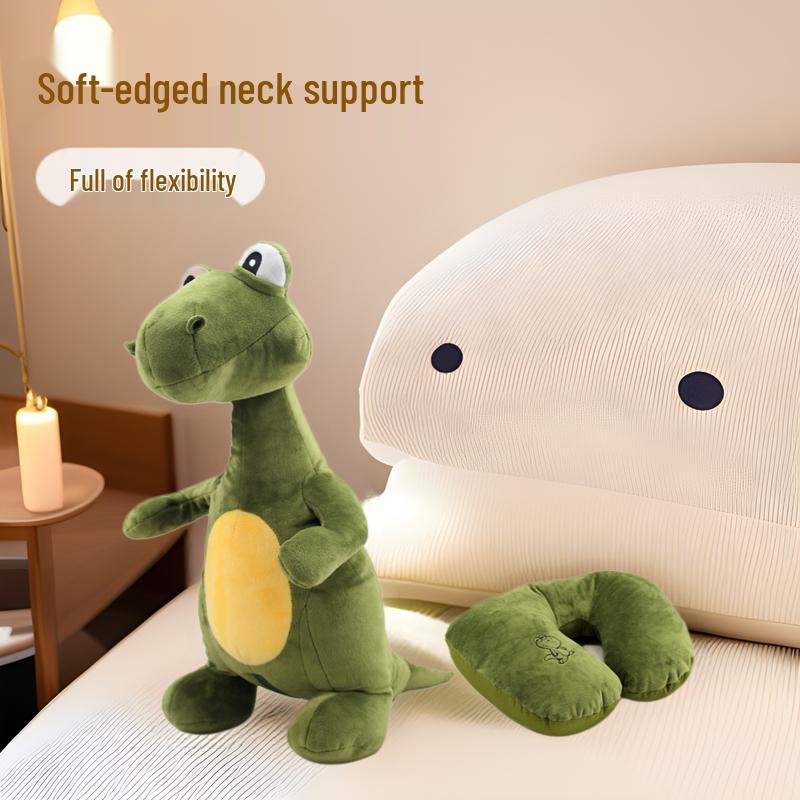 Quickly becomes a U-shaped pillow! Versatile 2-in-1 animal cushion and neck pillow - perfect for students. 36x30 CM
Quickly becomes a U-shaped pillow! Versatile 2-in-1 animal cushion and neck pillow - perfect for students. 36x30 CM
