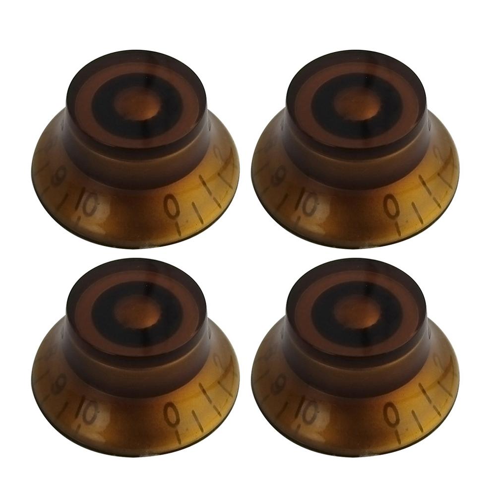 NEW 4pcs Top Hat Electric Guitar Knobs Tone Volume Control Knobs Button Caps 18-Splines for LP SG Guitar Parts бурштин
NEW 4pcs Top Hat Electric Guitar Knobs Tone Volume Control Knobs Button Caps 18-Splines for LP SG Guitar Parts бурштин