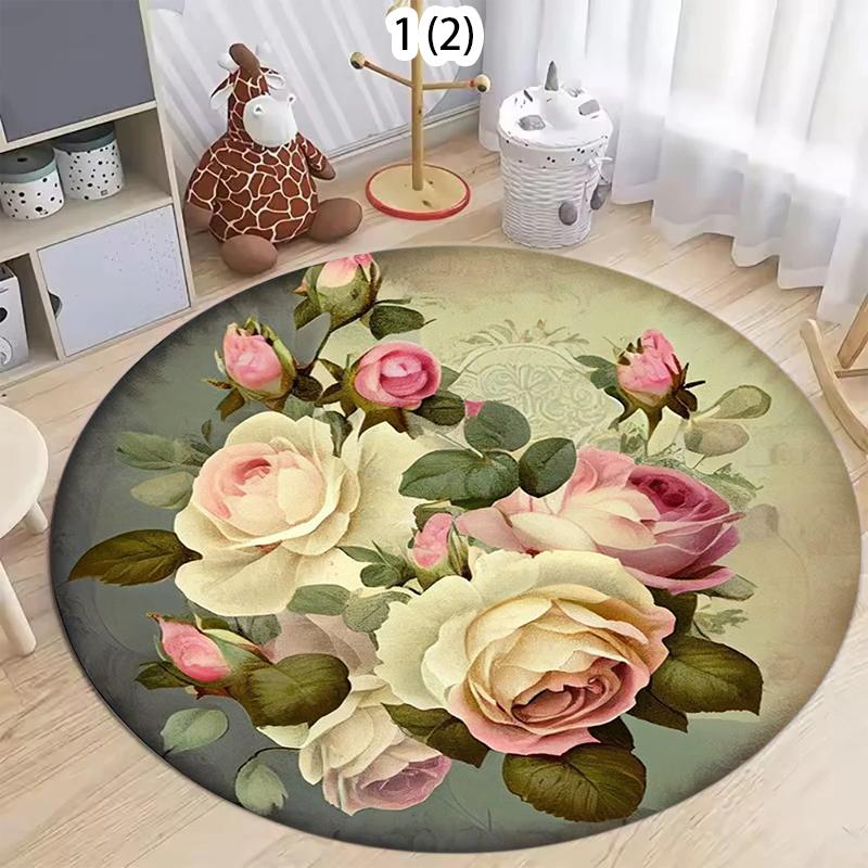 Round Galaxy Area Rug 3D Starry Sky Print Soft Non-Slip Carpet for Kids Bedroom Living Room Playroom Space Themed Home Decor 80cm
Round Galaxy Area Rug 3D Starry Sky Print Soft Non-Slip Carpet for Kids Bedroom Living Room Playroom Space Themed Home Decor 80cm