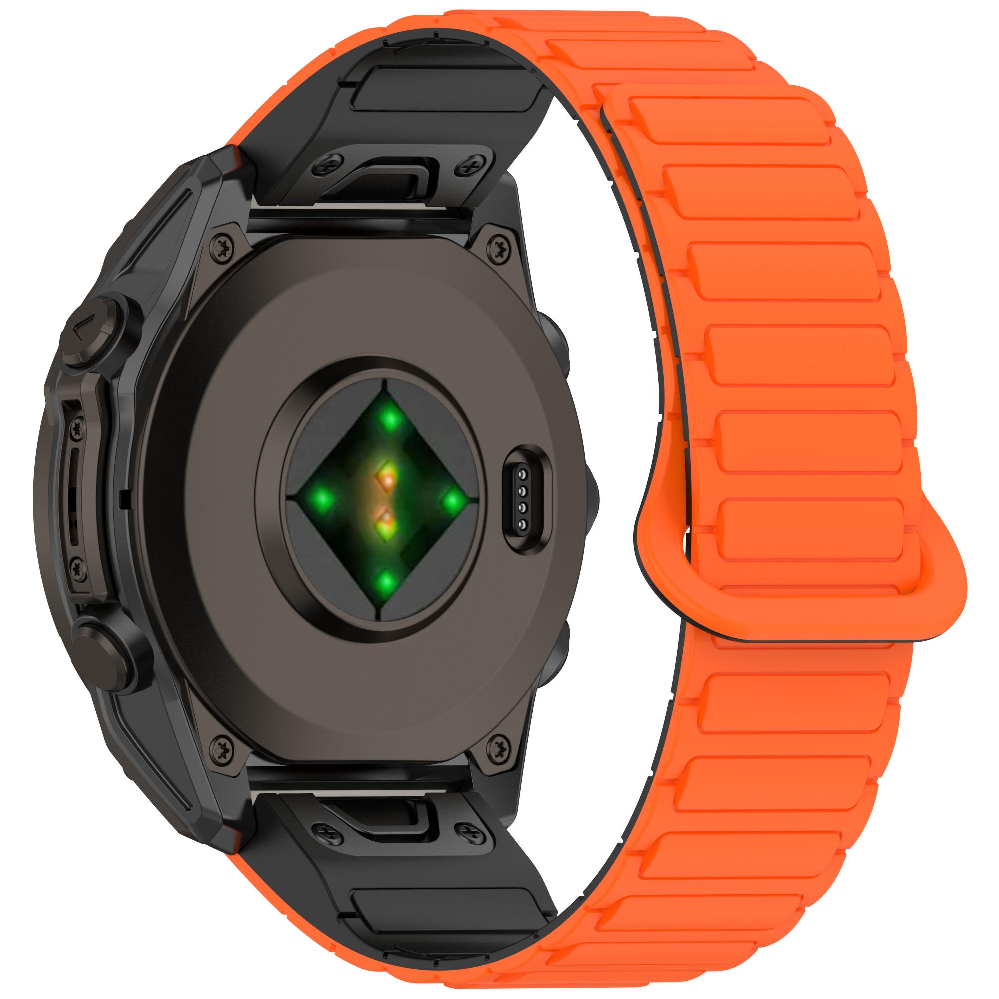 22mm Magnetic Watch Band for Garmin Fenix 8 47mm/Fenix E 47mm Quick Release Soft Silicone Strap Midnight Green+Black
22mm Magnetic Watch Band for Garmin Fenix 8 47mm/Fenix E 47mm Quick Release Soft Silicone Strap Midnight Green+Black