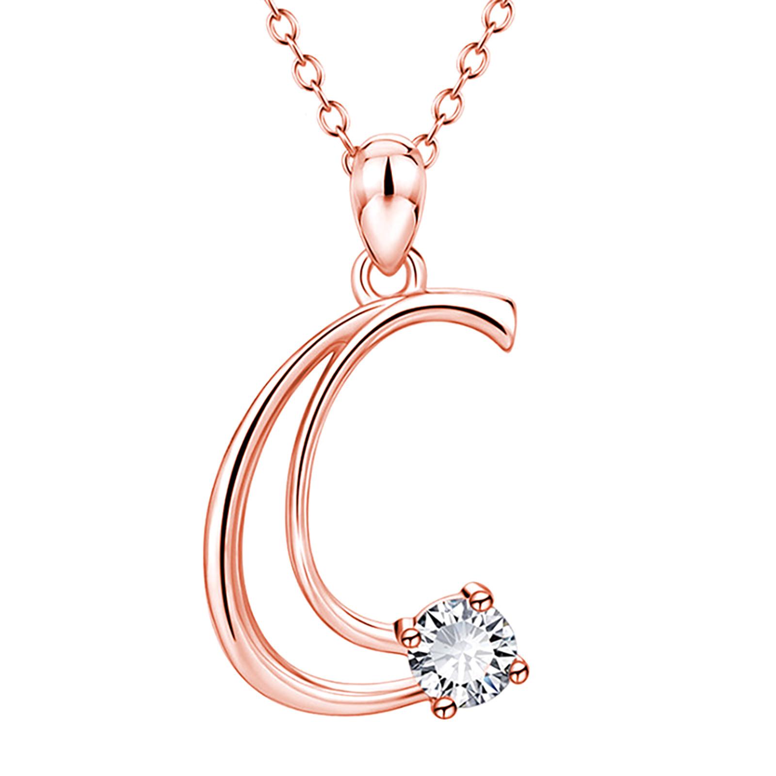 Fashion Alphabet Letter Pendant Necklace with Embedded Crystals Elegant Initial Charm Jewelry for Daily Wear and Special Occasions One Size
Fashion Alphabet Letter Pendant Necklace with Embedded Crystals Elegant Initial Charm Jewelry for Daily Wear and Special Occasions One Size