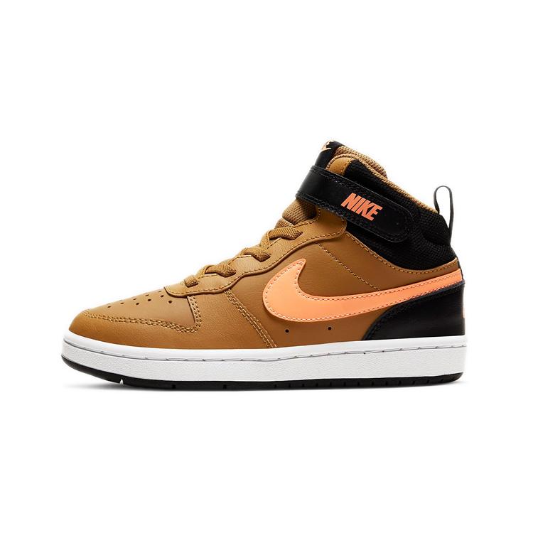 Nike Court Borough Mid 2 Mid top Kids Skateboarding Shoes Wheat Yellow Children Aged 3 7 Years Old CD7783-700 28
Nike Court Borough Mid 2 Mid top Kids Skateboarding Shoes Wheat Yellow Children Aged 3 7 Years Old CD7783-700 28