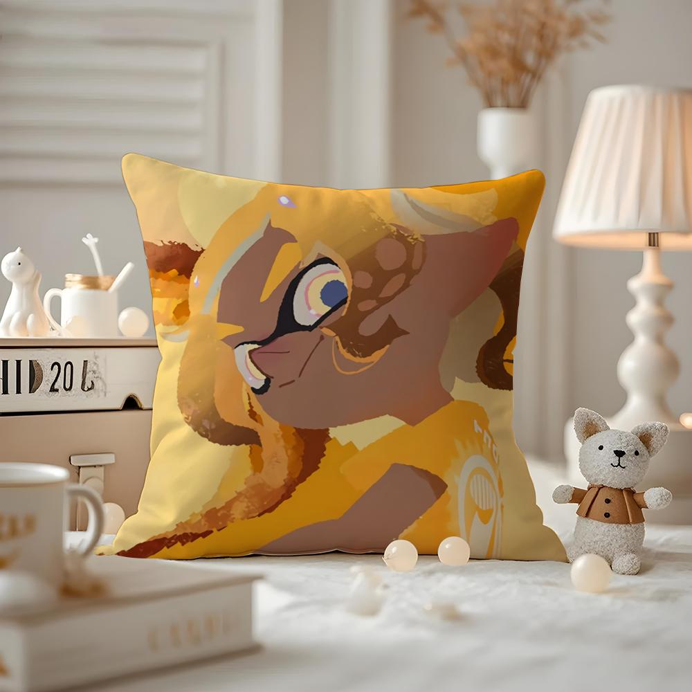 Cushion Cover Anti-dustmite Pillowcase Invisible Zipper Silky Short Plush Sofa Cushion Cover Game S-Splatoon 12x12Inch
Cushion Cover Anti-dustmite Pillowcase Invisible Zipper Silky Short Plush Sofa Cushion Cover Game S-Splatoon 12x12Inch