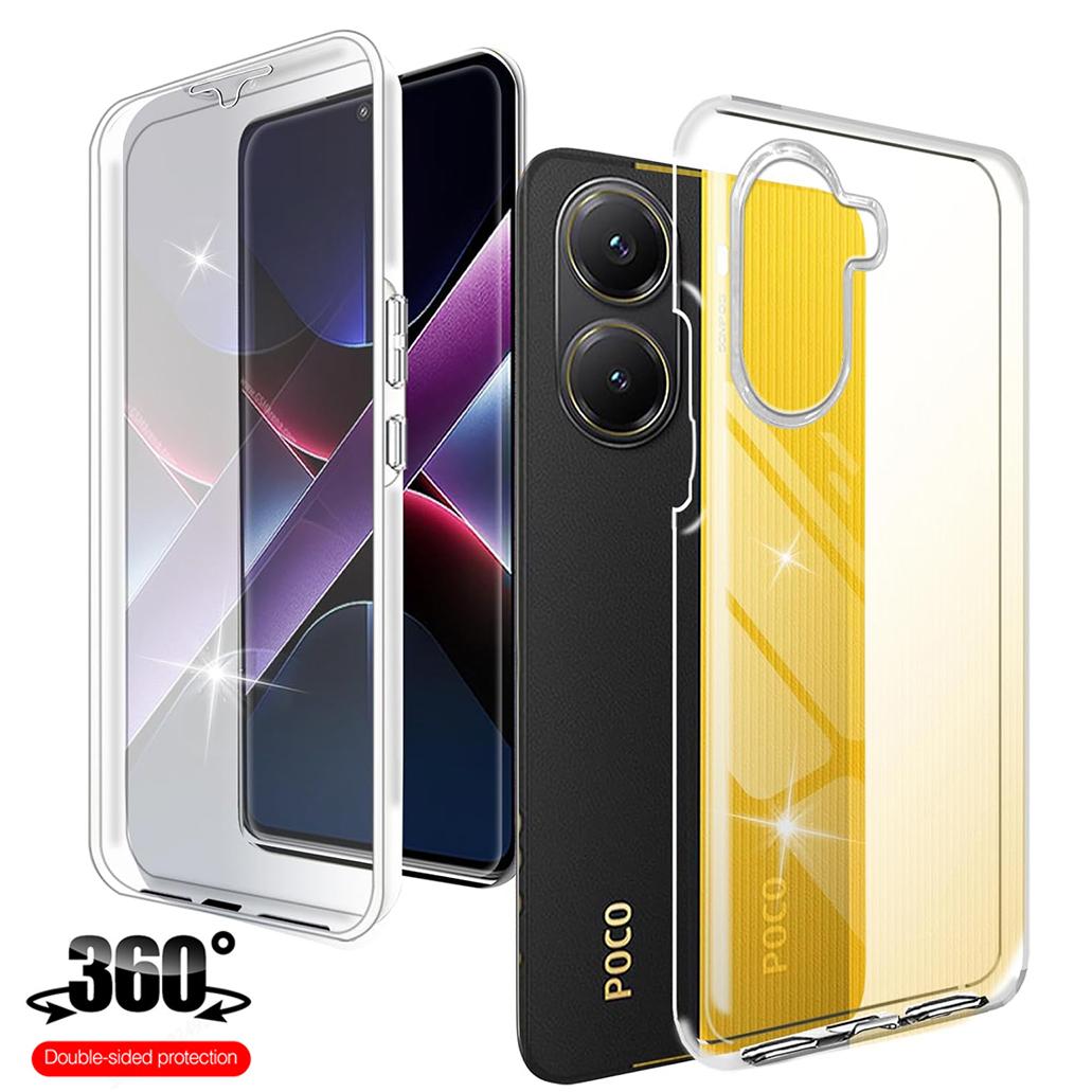 Чехол 360° для всего тела (передняя+задняя сторона) для Poco X7 Pro X6 X5 X4 X3 NFC F7 Ultra F7 Pro, прозрачный, противоударный, мягкий, из ТПУ+ПК Poco F7
Чехол 360° для всего тела (передняя+задняя сторона) для Poco X7 Pro X6 X5 X4 X3 NFC F7 Ultra F7 Pro, прозрачный, противоударный, мягкий, из ТПУ+ПК Poco F7