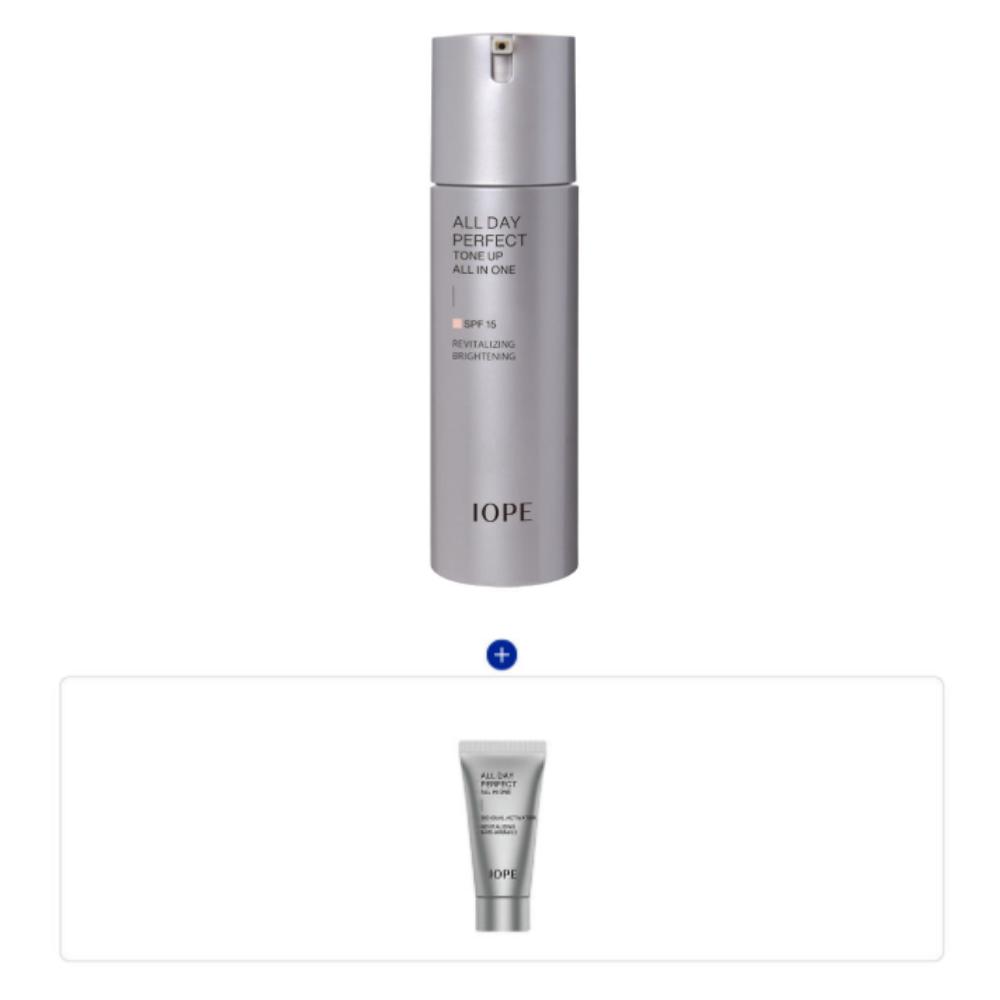 IOPE Men All Day Perfect Tone-Up All-in-One 120ml SPF15 Travel Size 30g Included
IOPE Men All Day Perfect Tone-Up All-in-One 120ml SPF15 Travel Size 30g Included