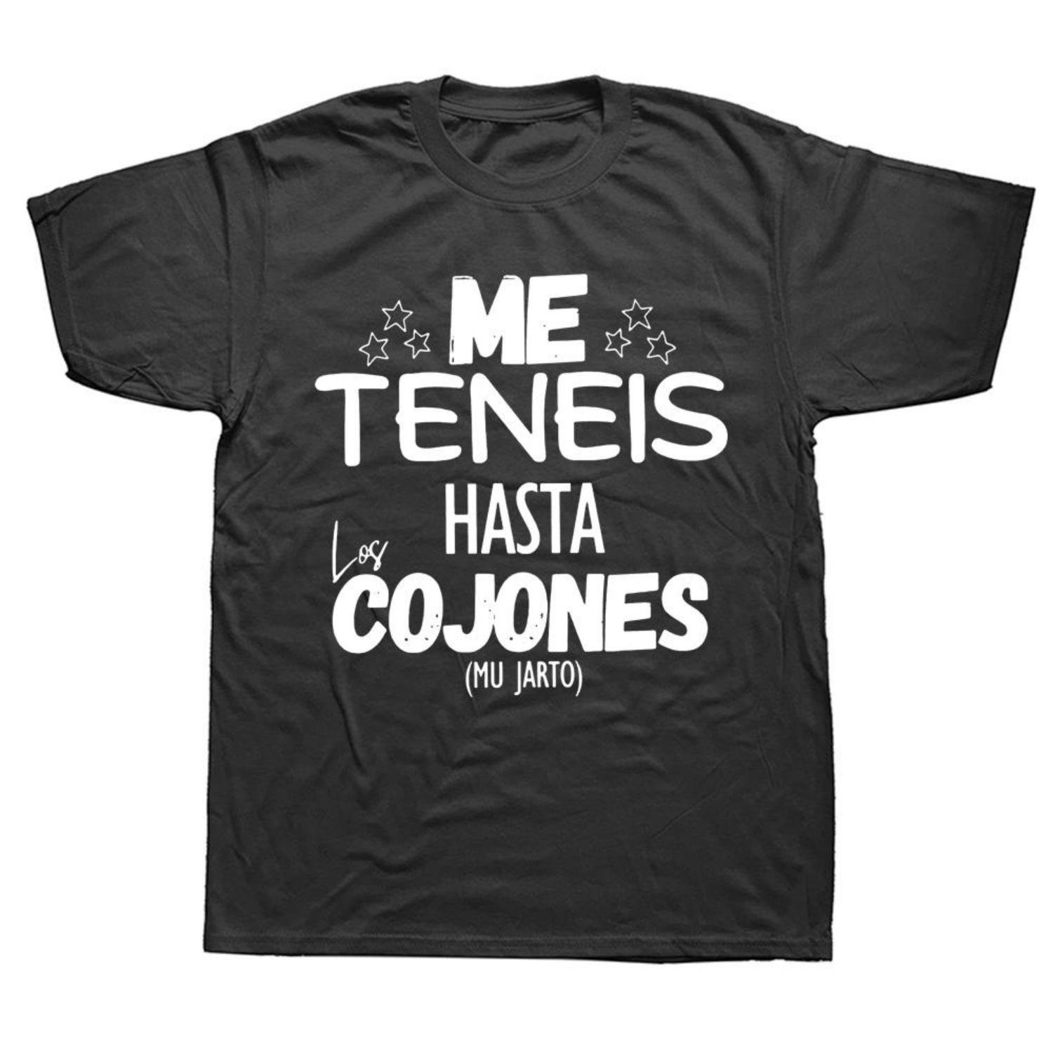 You Have Me Up To The Balls T Shirt Funny Spanish Phrases Jokes T-shirts Unisex 100% Cotton Soft Women Men Clothing EU Size XXXXXL
You Have Me Up To The Balls T Shirt Funny Spanish Phrases Jokes T-shirts Unisex 100% Cotton Soft Women Men Clothing EU Size XXXXXL