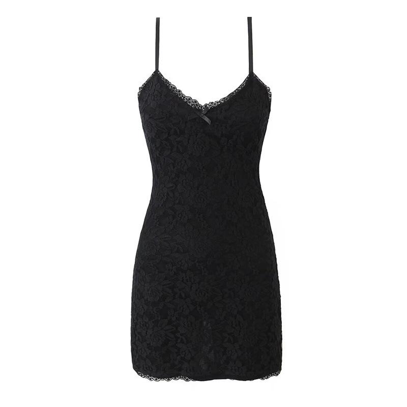 Women s V-Neck Lace Jacquard Bodycon Dress with Bow Waist - Summer 2026 L чорний
Women s V-Neck Lace Jacquard Bodycon Dress with Bow Waist - Summer 2026 L чорний
