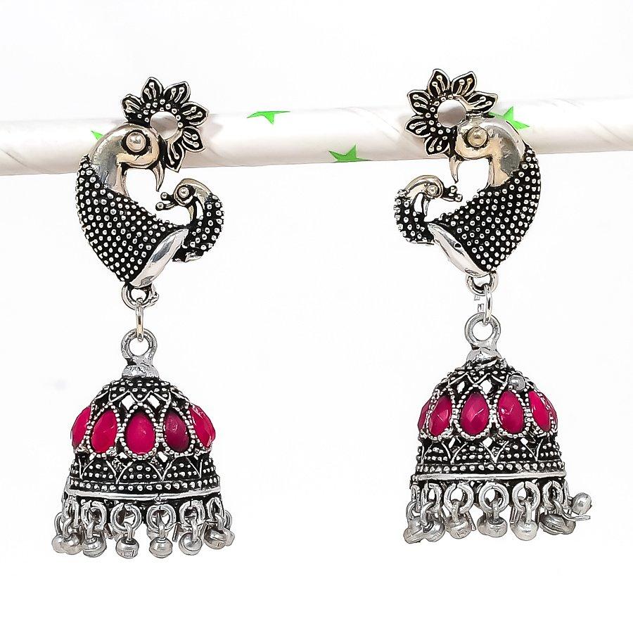 Натуральные индийские серебряные серьги Jhumki с драгоценными камнями в племенном стиле Бали 2,05 дюйма d8F96
Натуральные индийские серебряные серьги Jhumki с драгоценными камнями в племенном стиле Бали 2,05 дюйма d8F96