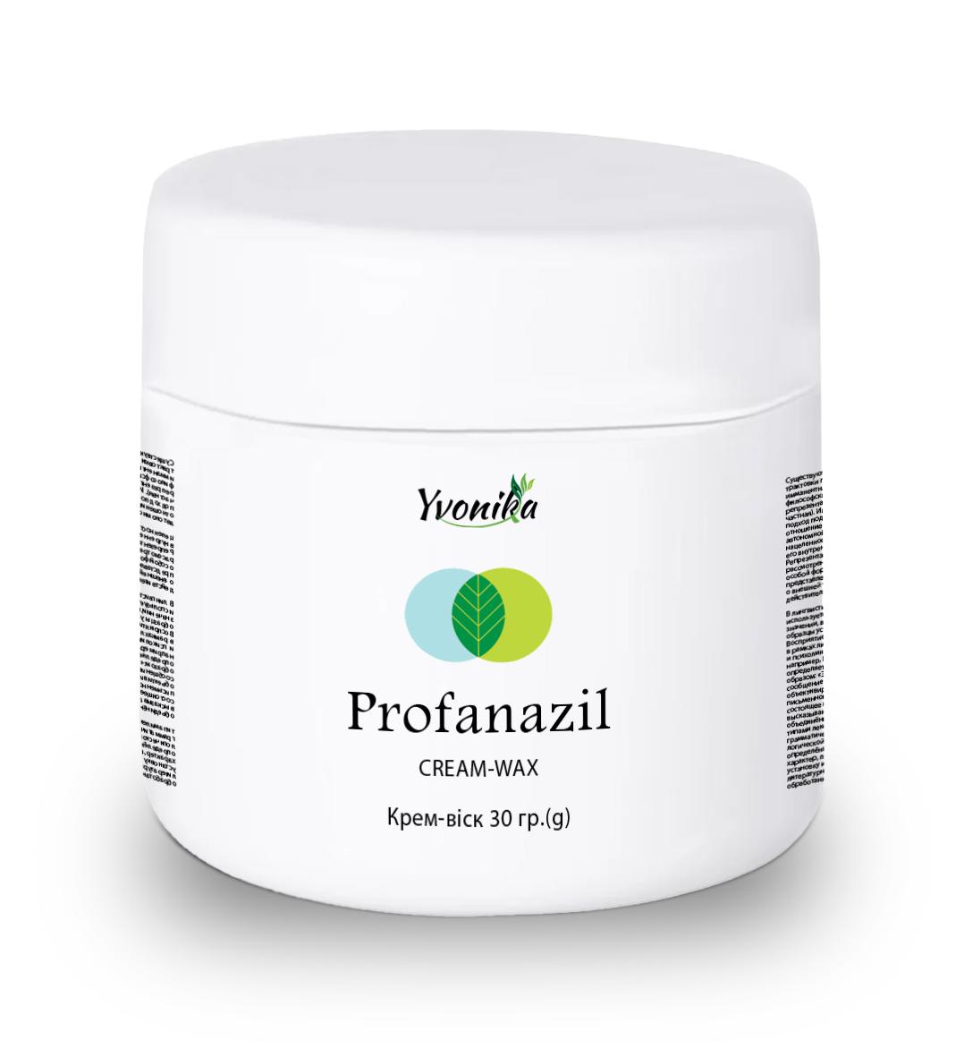 Profanazil (Профаназіл) - крем-віск для здоров я прямої кишки 30 г
Profanazil (Профаназіл) - крем-віск для здоров я прямої кишки 30 г