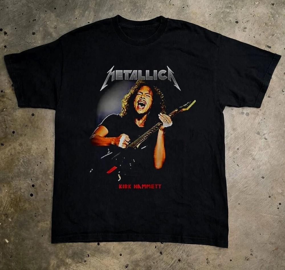 Metallica Kirk Hammett Guitar Graphic Rock Band Unisex S-4XL Unisex T-Shirt L
Metallica Kirk Hammett Guitar Graphic Rock Band Unisex S-4XL Unisex T-Shirt L