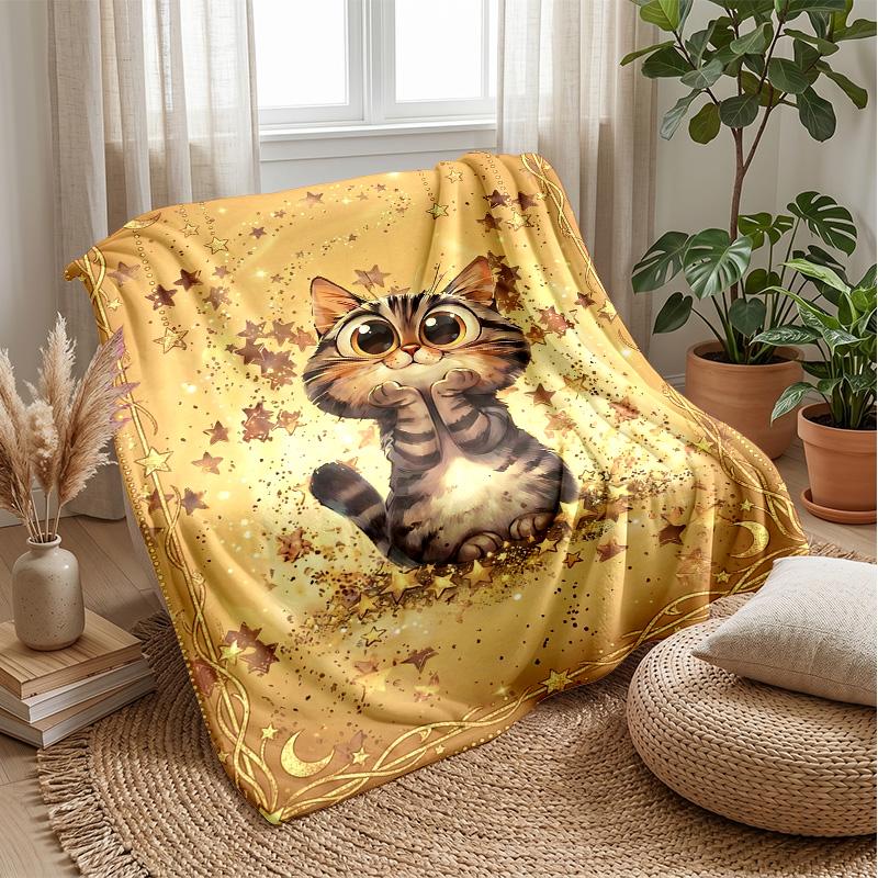 Cute Cat with Flowers blanket Personalized Name Flannel Blanket Soft Cozy Plush Throw for Sofa Bed Lightweight Home Decor 75x90cm
Cute Cat with Flowers blanket Personalized Name Flannel Blanket Soft Cozy Plush Throw for Sofa Bed Lightweight Home Decor 75x90cm
