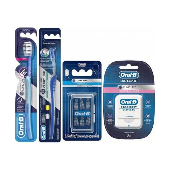Зубная нить Oral-B Pro Expert Clinic + интерфейсная щетка + интерфейс 6 запасных головок + ортодонтическая зубная щетка
Зубная нить Oral-B Pro Expert Clinic + интерфейсная щетка + интерфейс 6 запасных головок + ортодонтическая зубная щетка