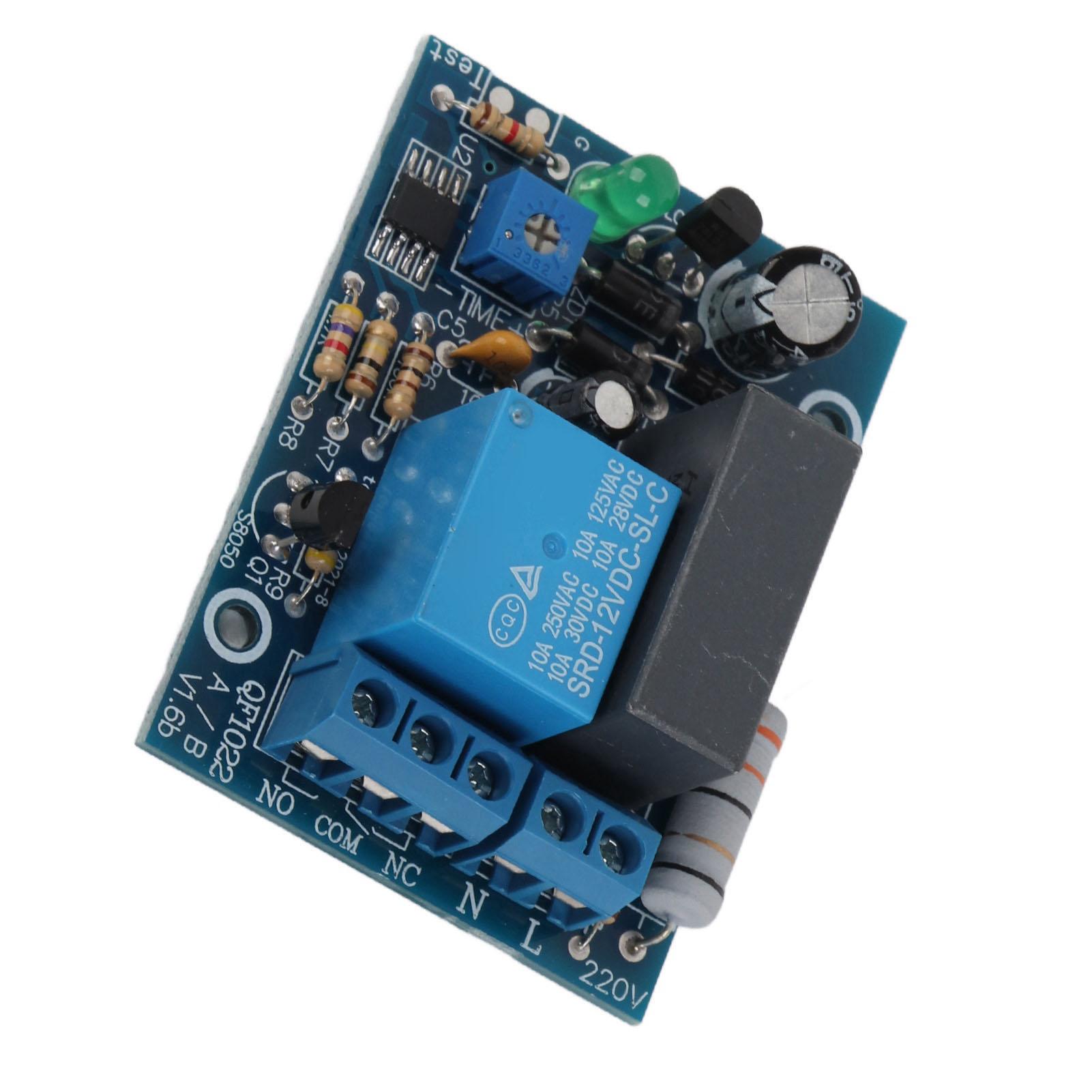 220 В змінного струму, регульований таймер, затримка вимкнення, навантаження модуля реле часу (0~10 сек)
220 В змінного струму, регульований таймер, затримка вимкнення, навантаження модуля реле часу (0~10 сек)