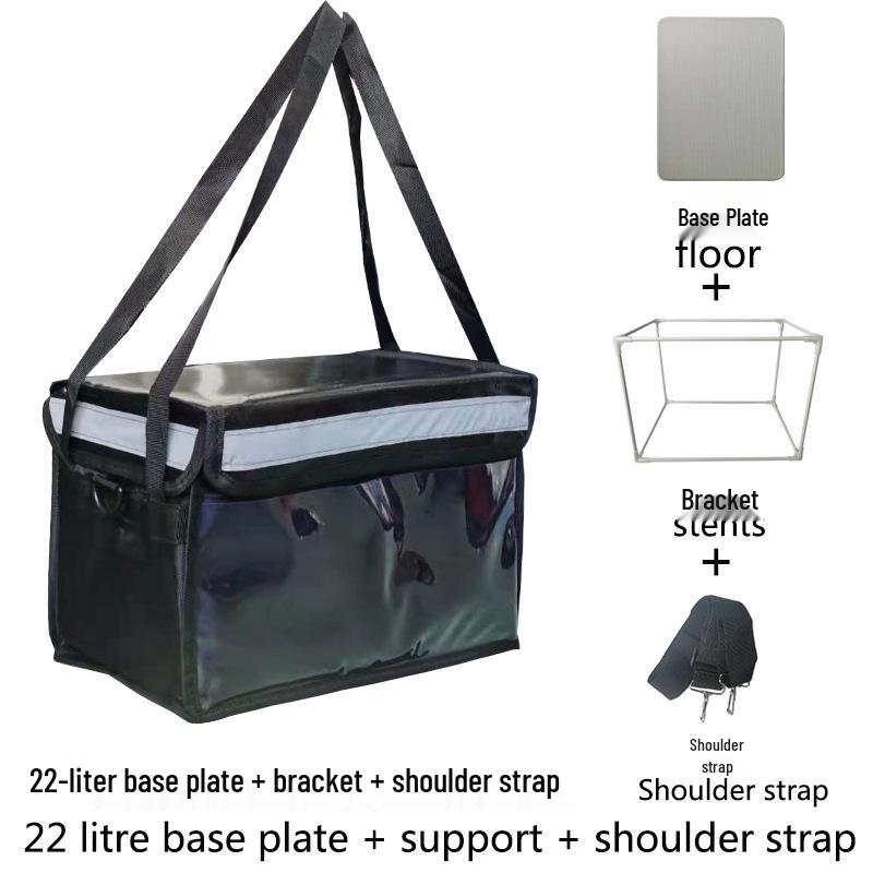 Black Insulated Waterproof Food Delivery Box for Meituan Riders
Black Insulated Waterproof Food Delivery Box for Meituan Riders