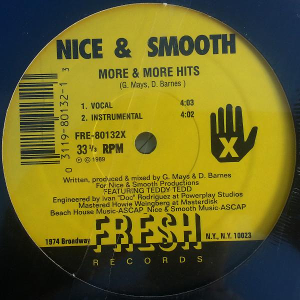 12-дюймовая пластинка NICE & SMOOTH - More & More Hits FRE80132Y Fresh Records 1989 US Рэп и хип-хоп/R&B Б/У
12-дюймовая пластинка NICE & SMOOTH - More & More Hits FRE80132Y Fresh Records 1989 US Рэп и хип-хоп/R&B Б/У