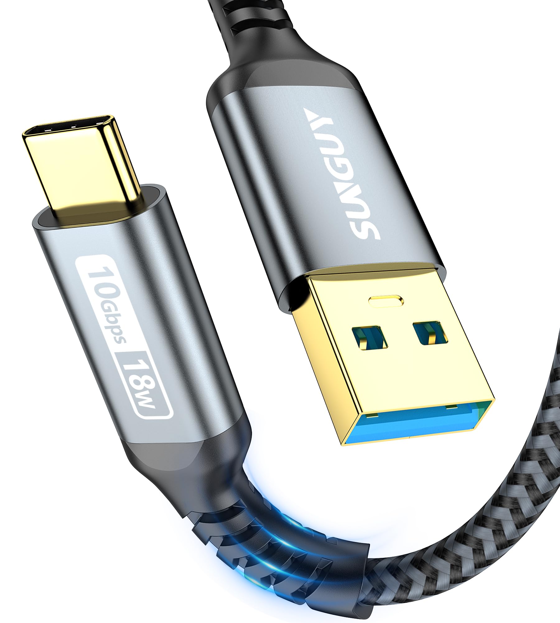 Кабель USB SUNGUY Gen2 Type C, высокоскоростная передача данных 10 Гбит/с, короткий кабель Type C, совместимый с Android Auto, быстрая зарядка до 3 А, позолоченный
Кабель USB SUNGUY Gen2 Type C, высокоскоростная передача данных 10 Гбит/с, короткий кабель Type C, совместимый с Android Auto, быстрая зарядка до 3 А, позолоченный