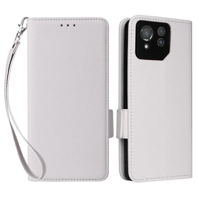 For Asus ROG Phone 8 Pro 5G / 8 5G Magnetic Case Leather Litchi Texture Cover with Wrist Strap
For Asus ROG Phone 8 Pro 5G / 8 5G Magnetic Case Leather Litchi Texture Cover with Wrist Strap