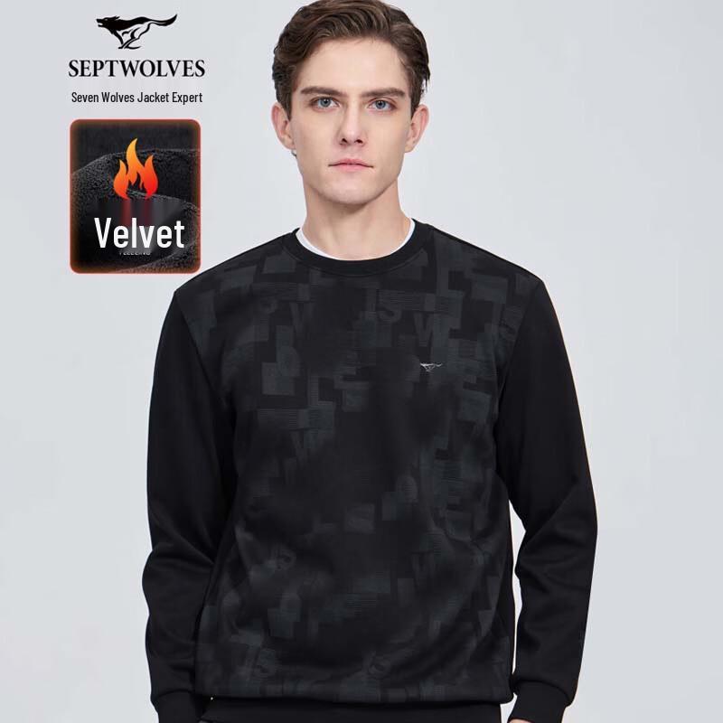 SEPTWOLVES Men s Commuter Full Print Plush Round Neck Sweatshirt 3XL
SEPTWOLVES Men s Commuter Full Print Plush Round Neck Sweatshirt 3XL