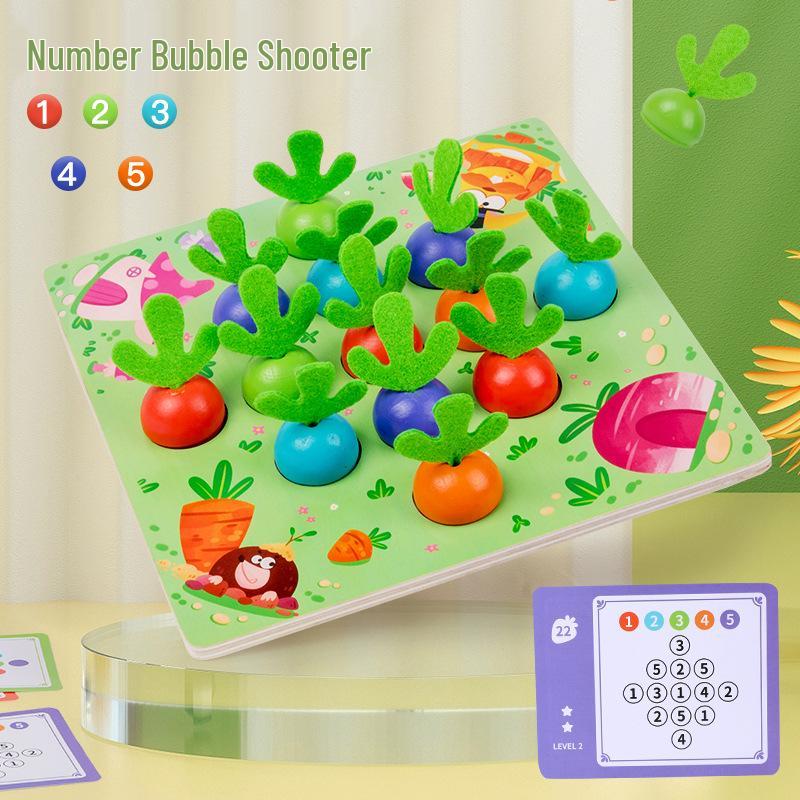 Wooden Bubble Dragon Logic and Memory Training Board for Kids
Wooden Bubble Dragon Logic and Memory Training Board for Kids