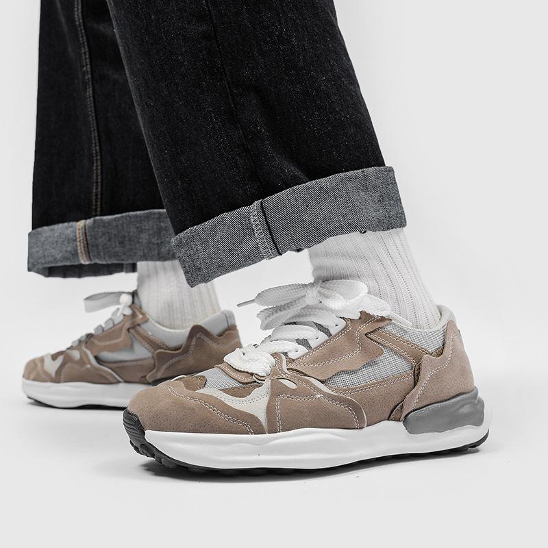 Shoes Men s Hong Kong style mesh breathable dad shoes platform running casual sports Forrest Gump shoes fashion moral training dissolving shoes 44 хакі
Shoes Men s Hong Kong style mesh breathable dad shoes platform running casual sports Forrest Gump shoes fashion moral training dissolving shoes 44 хакі