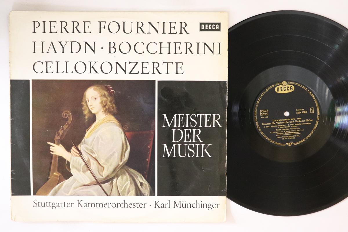 LP Record PIERRE FOURNIER, STUTTGARTER KAMMER - Haydn Cellokonzert D-dur, Boccherin MD1003 DECCA Germany Classical Used
LP Record PIERRE FOURNIER, STUTTGARTER KAMMER - Haydn Cellokonzert D-dur, Boccherin MD1003 DECCA Germany Classical Used