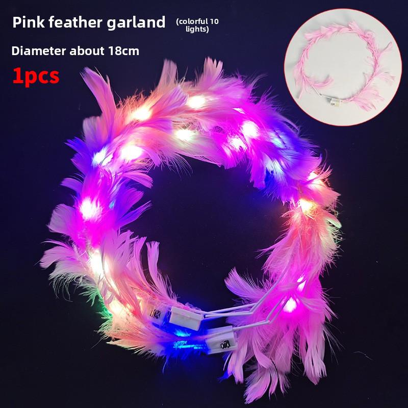 Светодиодный аксессуар для волос с шелковыми цветами для свадебных фотографий, подарок, украшение Colorful Feathers
Светодиодный аксессуар для волос с шелковыми цветами для свадебных фотографий, подарок, украшение Colorful Feathers