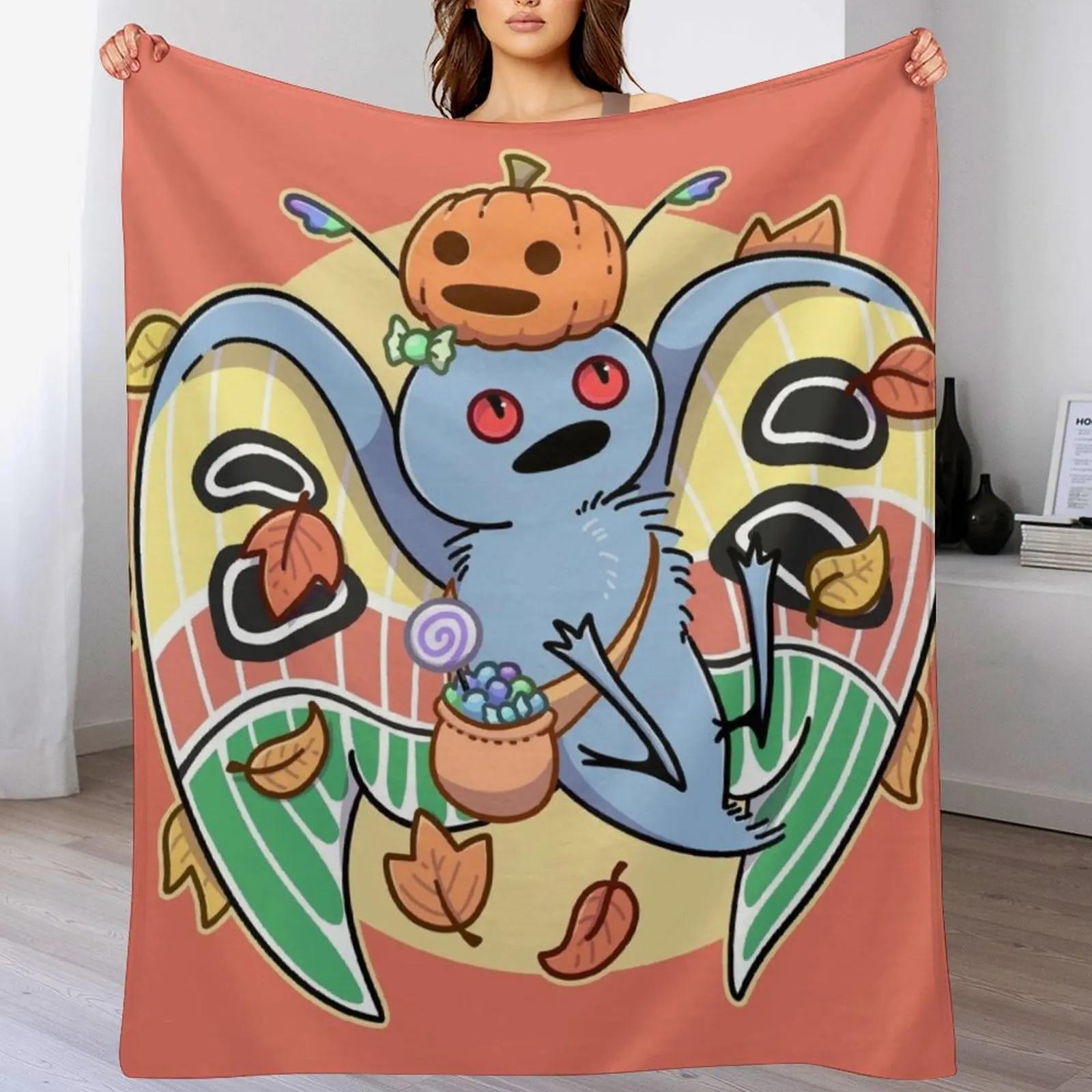 Halloween Mothman Throw Blanket Warm Comfortable Blanket Gift for Parents Friends 102x76cm(40x30in)
Halloween Mothman Throw Blanket Warm Comfortable Blanket Gift for Parents Friends 102x76cm(40x30in)