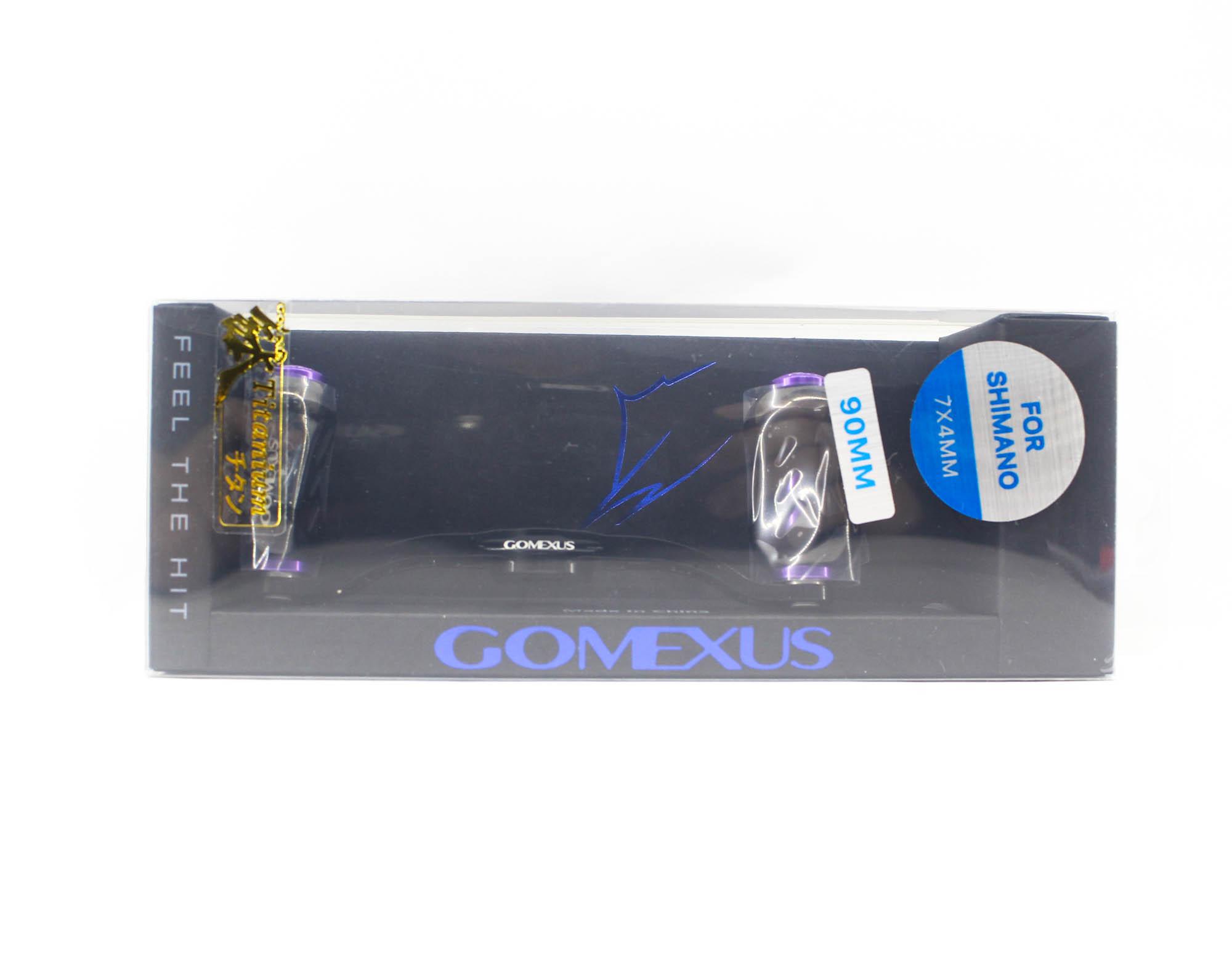 Gomexus BS90T22BKPL ручка алюминиевая черная фиолетовая 90мм 7x4мм Shimano (9058)
Gomexus BS90T22BKPL ручка алюминиевая черная фиолетовая 90мм 7x4мм Shimano (9058)