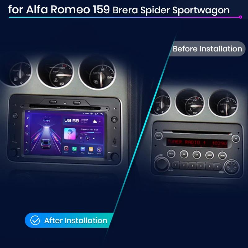 Автомобильное радио LANGJING для Alfa Romeo Brera Spider 159 Sportwagon, беспроводное CarPlay, Android, интеллектуальные автомобильные системы, нет 2 din DVD
Автомобильное радио LANGJING для Alfa Romeo Brera Spider 159 Sportwagon, беспроводное CarPlay, Android, интеллектуальные автомобильные системы, нет 2 din DVD
