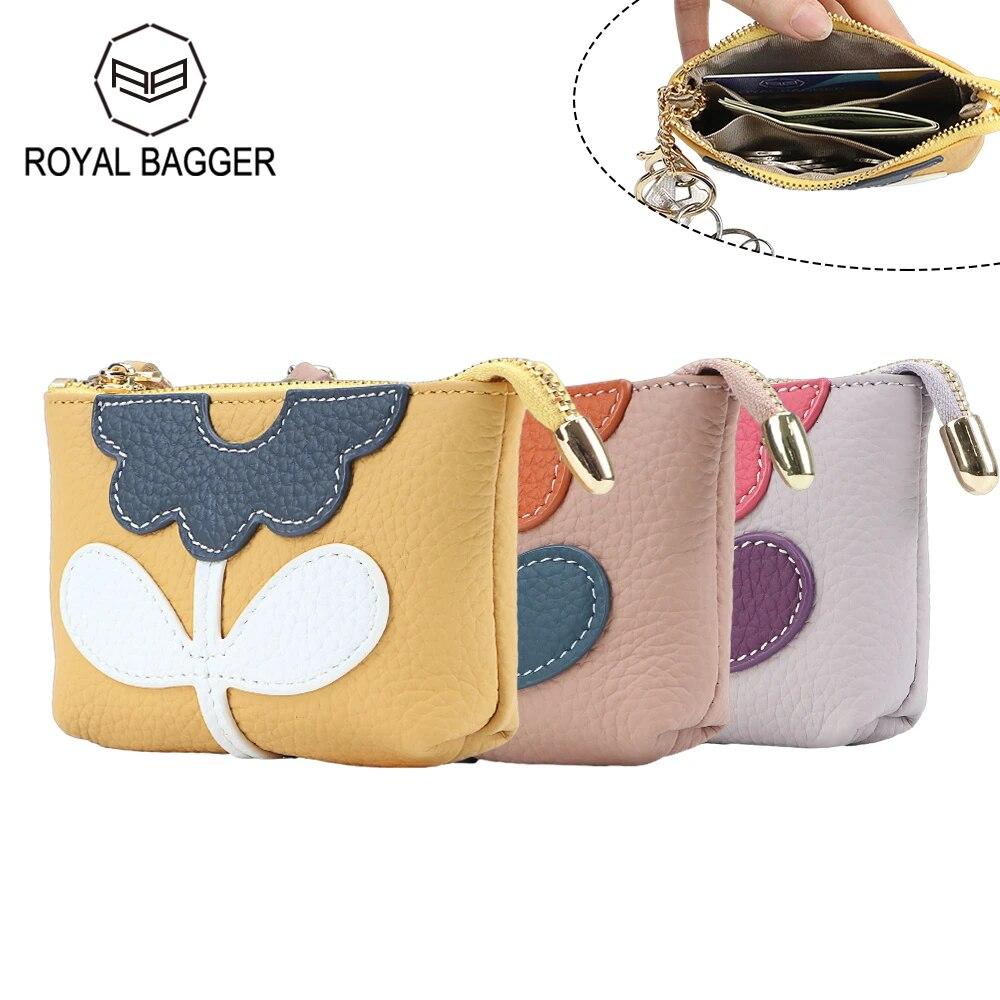Royal Bagger, милый кошелек для монет для женщин из натуральной коровьей кожи, модный повседневный мини-кошелек, маленькая сумка для хранения с брелоком 1521 чёрный
Royal Bagger, милый кошелек для монет для женщин из натуральной коровьей кожи, модный повседневный мини-кошелек, маленькая сумка для хранения с брелоком 1521 чёрный