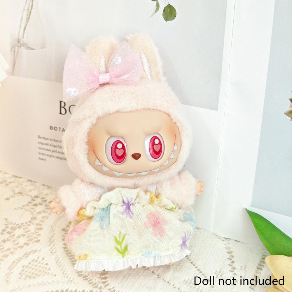 Для 17 см Кукольная одежда Лабубу Модная одежда Толстовки Кукольная одежда Цветовые толстовки Кукольные аксессуары Милые украшения Маленькая одежда 02#
Для 17 см Кукольная одежда Лабубу Модная одежда Толстовки Кукольная одежда Цветовые толстовки Кукольные аксессуары Милые украшения Маленькая одежда 02#