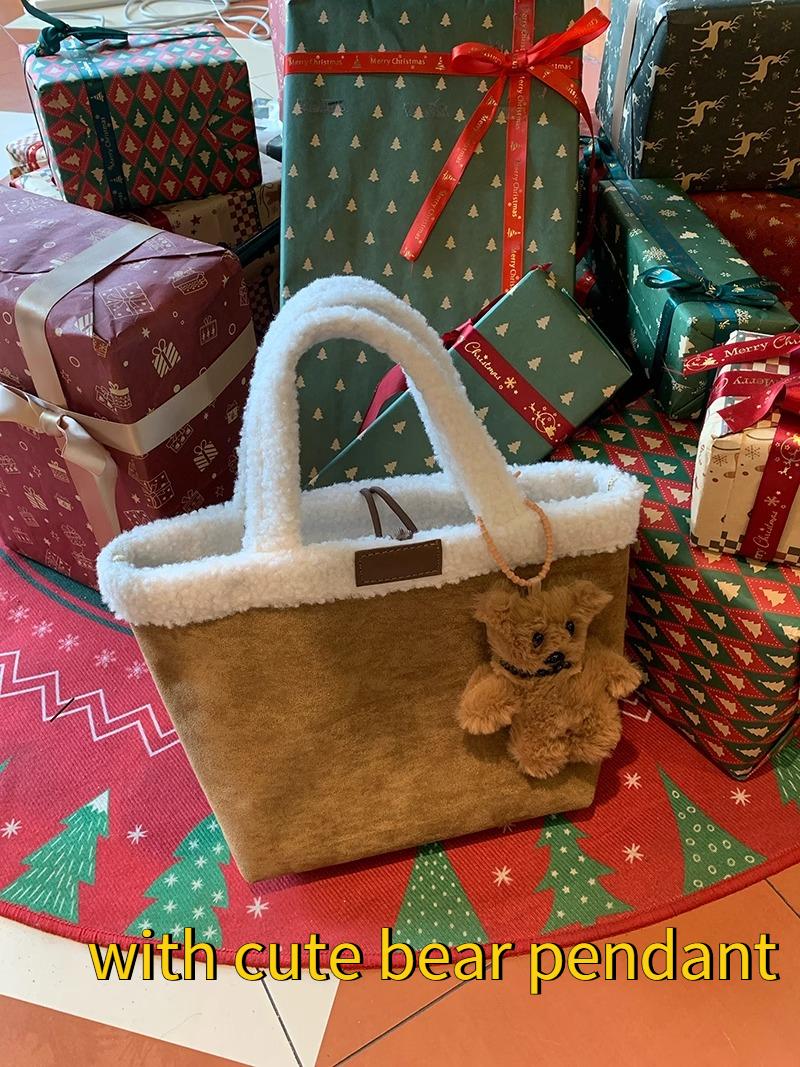 Faux Lamb Wool Women s Small Shoulder Bags Cute Furry Female Purse Handbags Winter Simple Ladies Underarm Bags Christmas Gift
Faux Lamb Wool Women s Small Shoulder Bags Cute Furry Female Purse Handbags Winter Simple Ladies Underarm Bags Christmas Gift