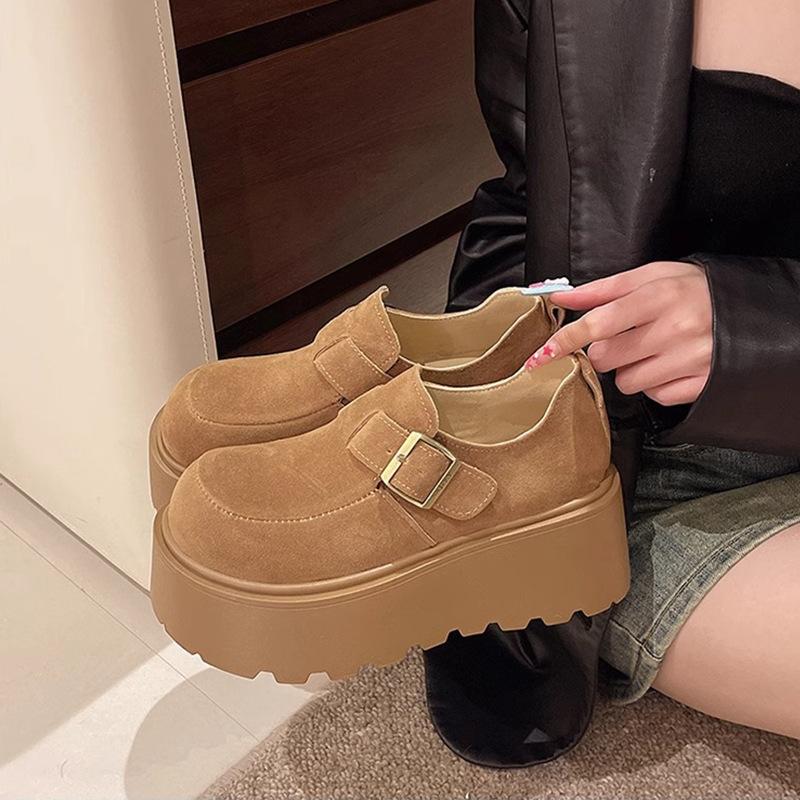 Thick-soled heightening Birkenstocks women s shoes new spring and autumn season small people one-pedal loafers Boken single shoes 35
Thick-soled heightening Birkenstocks women s shoes new spring and autumn season small people one-pedal loafers Boken single shoes 35