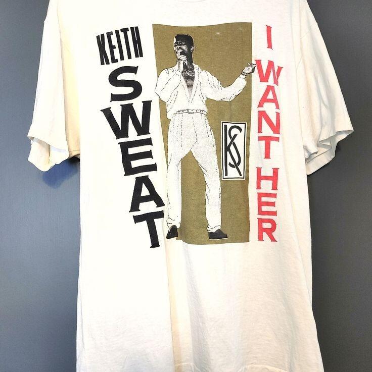 Vintage Keith Sweat T-Shirt Tee Unisex Men Women Size S to 5XL Unisex T-Shirt L
Vintage Keith Sweat T-Shirt Tee Unisex Men Women Size S to 5XL Unisex T-Shirt L