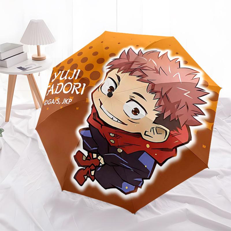 1pc Yuji Itadori Anime Character Umbrella, Automatic Opening Folding Design with 8-Rib Iron Frame, Outdoor for Fans, Travelers, Daily Use, Perfect Gif
1pc Yuji Itadori Anime Character Umbrella, Automatic Opening Folding Design with 8-Rib Iron Frame, Outdoor for Fans, Travelers, Daily Use, Perfect Gif