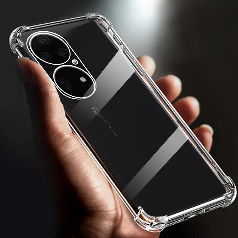 Thickened Airbag Shockproof Clear Soft Tpu Phone Case 6.6 For Huawei P50 Pro case Transparent Back Cover JAD-AL50 Funda cases
Thickened Airbag Shockproof Clear Soft Tpu Phone Case 6.6 For Huawei P50 Pro case Transparent Back Cover JAD-AL50 Funda cases