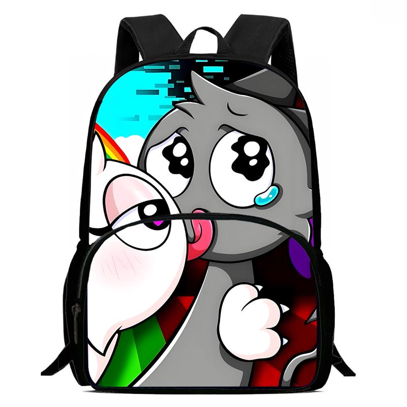 Kids Cartoon Schoolbags Sprunki Printed Child Backpack,Large Capacity Bookbags for Kindergarten Students,Bags for Boys Girls
Kids Cartoon Schoolbags Sprunki Printed Child Backpack,Large Capacity Bookbags for Kindergarten Students,Bags for Boys Girls